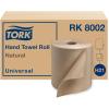 imageTork Natural Paper Hand Towel Roll H21 100 Recycled Fiber Universal Fit 6 Rolls x 800 Ft RK8002Towel Roll
