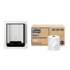 imageTork Paper Hand Towel Dispenser Stainless Steel  H1  Refill  Universal Paper Hand Towel Rolls 6 Rolls
