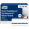 imageTork PeakServe Continuous Hand Towel White H5 Advanced Compressed 12 x 410 sheets 10506512 x 270 sheets