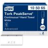imageTork PeakServe Continuous Hand Towel White H5 Advanced Compressed 12 x 410 sheets 10506512 x 410 sheets