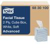 imageTork Soft Facial Tissue Cube Box White Advanced 2Ply 36 x 86 Sheets 6830100