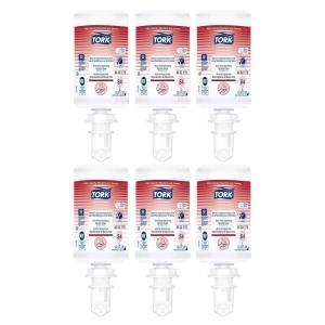 imageTork Alcohol Foam Hand Sanitizer S4 6 x 1L 400217 3382 Fl Oz Pack of 6Alcohol Foam Sanitizer