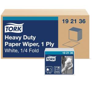 imageTork HeavyDuty Industrial Paper Wiper White 14 Folded 16 x 56 sheets 192136