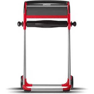 imageTork Industrial Floor Stand Paper Towel Roll Dispenser Red W1 Mobile 6520281Dispenser