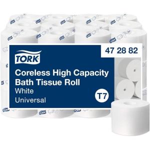 imageTork Jumbo Toilet Paper Roll White T1 Advanced 2ply 6 x 1600 feet 12021502 6 Count Pack of 11 sheet Pack of 39600