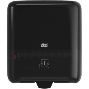 imageTork Matic Paper Towel Dispenser White H1 OneataTime Dispensing Elevation Range 5510202Dispenser  Black
