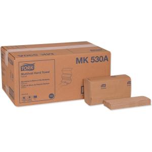 imageTork Multifold Hand Towel Natural H2 Universal 100 Recycled Fibers 16 x 250 Sheets MK530ANatural