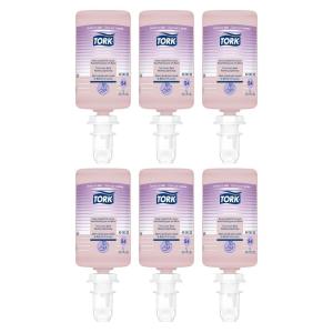 imageTork OdorControl Hand Soap Liquid S4 Gentle PerfumeFree Compatible with S4 Dispensers 6 x 1L Bottles 400020Unscented