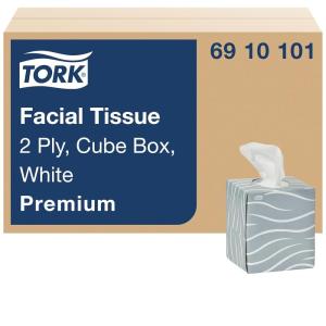 imageTork Premium Facial Tissue Cube Box White 2ply 36 x 86 Tissues 6910101