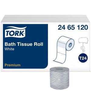 imageTork Septic Safe Toilet Paper White Embossed for Comfort 2ply 450 Sheets per Roll 48 Rolls 2465120