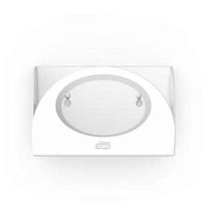 imageTork Small Pack Food Service Towel Dispenser Bracket White W8 Space Saving Performance Range 655300
