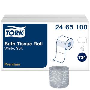 imageTork Toilet Paper Roll White T24 Premium 2Ply 80 x 400 sheets 2465100