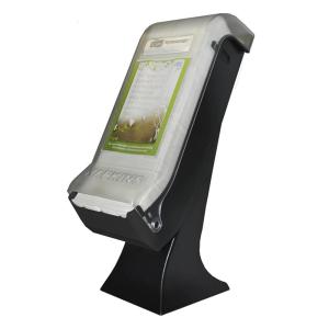 imageTork Xpressnap Classic Stand Napkin Dispenser with DriveThru FacePlate Black N4 Classic Line 22587 inx 8 in 125 in 5555100