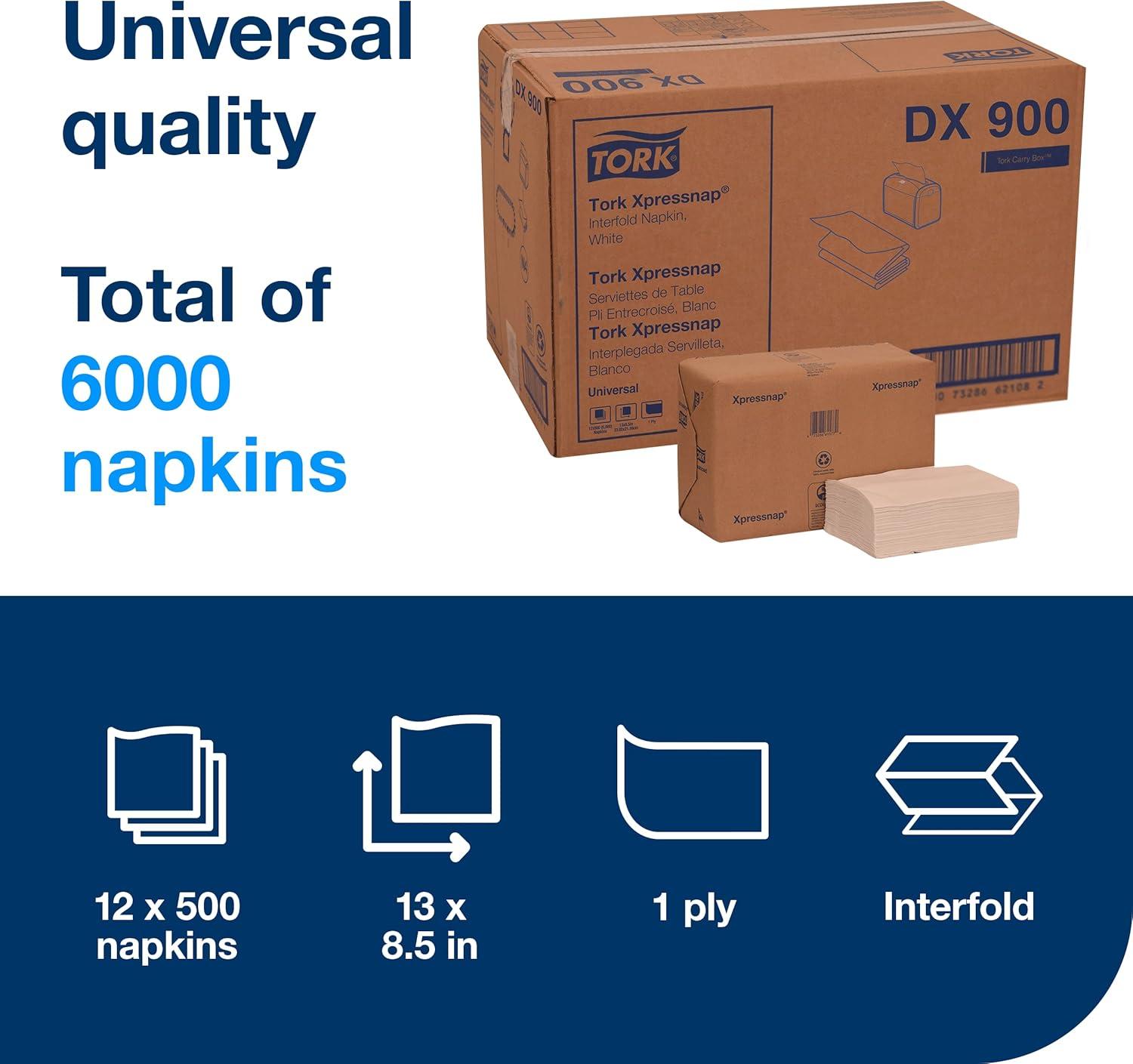 imageTork Xpressnap Tabletop Napkin Dispenser Walnut  N4  Refill  White Dispenser Napkin 12 x 500 napkinsDispenser  Refill