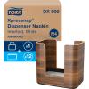 imageTork Xpressnap Tabletop Napkin Dispenser Walnut  N4  Refill  White Dispenser Napkin 12 x 500 napkinsDispenser  Refill
