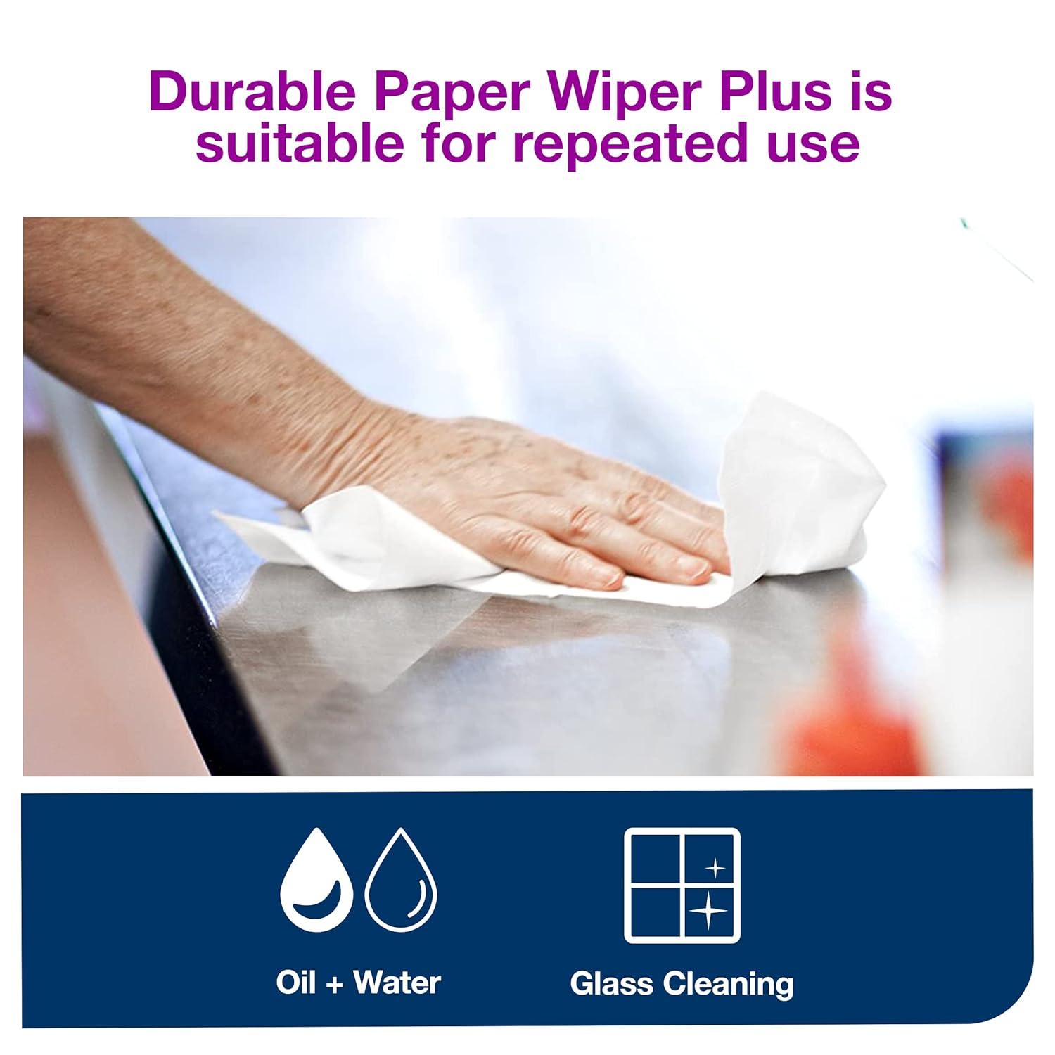 imageTork Heavy Duty Paper Wiper White W24 PopUp Box 10 x 90 Sheets 450175