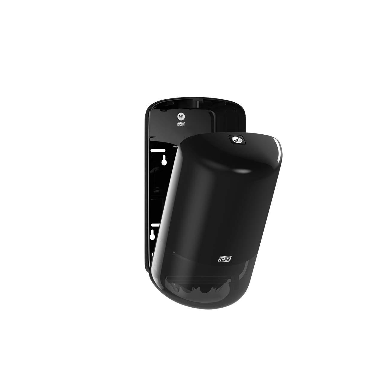 imageTork Mini Centerfeed Towel Dispenser Black M1 OneHanded Operation Elevation Range 558028A