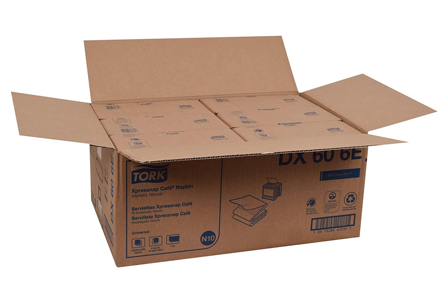 imageTork Universal Xpressnap Caf Dispenser Napkin Interfold 85quot L x 85quot W