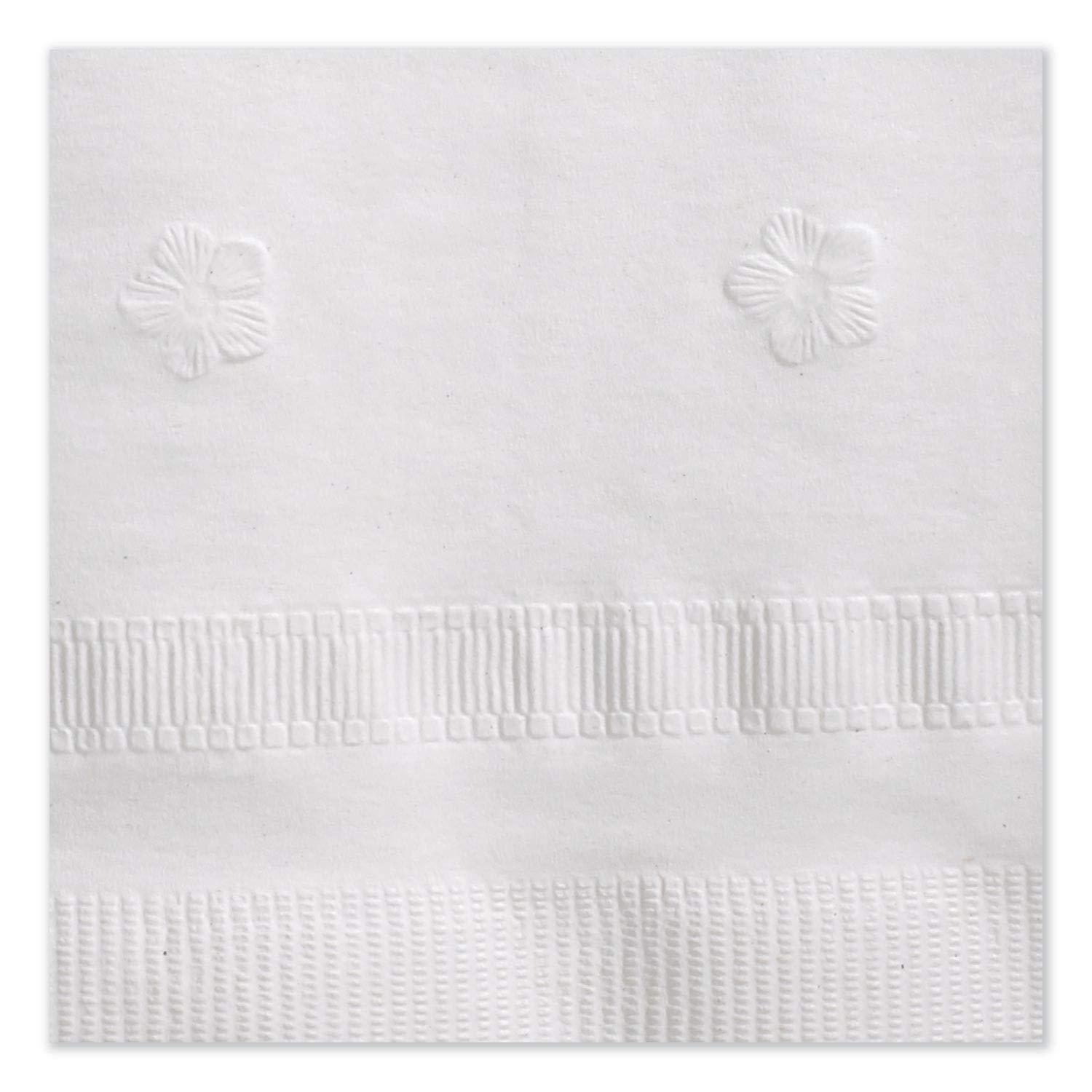 imageTork White Dinner Napkin Advanced 18 Fold 2ply 15quot x 1625quot 8 x 375 napkins NP310AButton Embossed