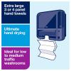imageTork Xpress Mini Multifold Hand Towel Dispenser Black H2 OneataTime Dispensing Elevation Range 552228