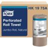 imageTork Jumbo Perforated Roll Towel Natural Certified Compostable 12 x 210 Towels HK1975ARefill