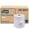 imageTork Paper Hand Towel Roll White H21 Universal 100 Recycled Fiber 6 Rolls x 800 ft RB8004