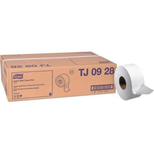 imageTork Jumbo Toilet Paper Roll White T22 Universal 2ply 12 x 750 TJ09281 roll Pack of 12