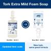 imageTork Extra Mild Hand Washing Foam Soap S4 No Fragrance Added 2 x 1L 401812338 Fl Oz Pack of 6