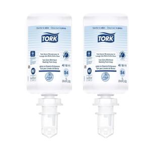 imageTork Extra Mild Hand Washing Foam Soap S4 No Fragrance Added 2 x 1L 4018122 x 1L