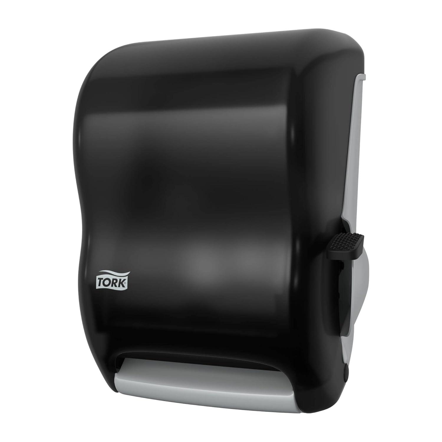 imageTork Paper Towel Dispenser Smoke H21 and Tork Paper Towel Roll Natural 6 Rolls