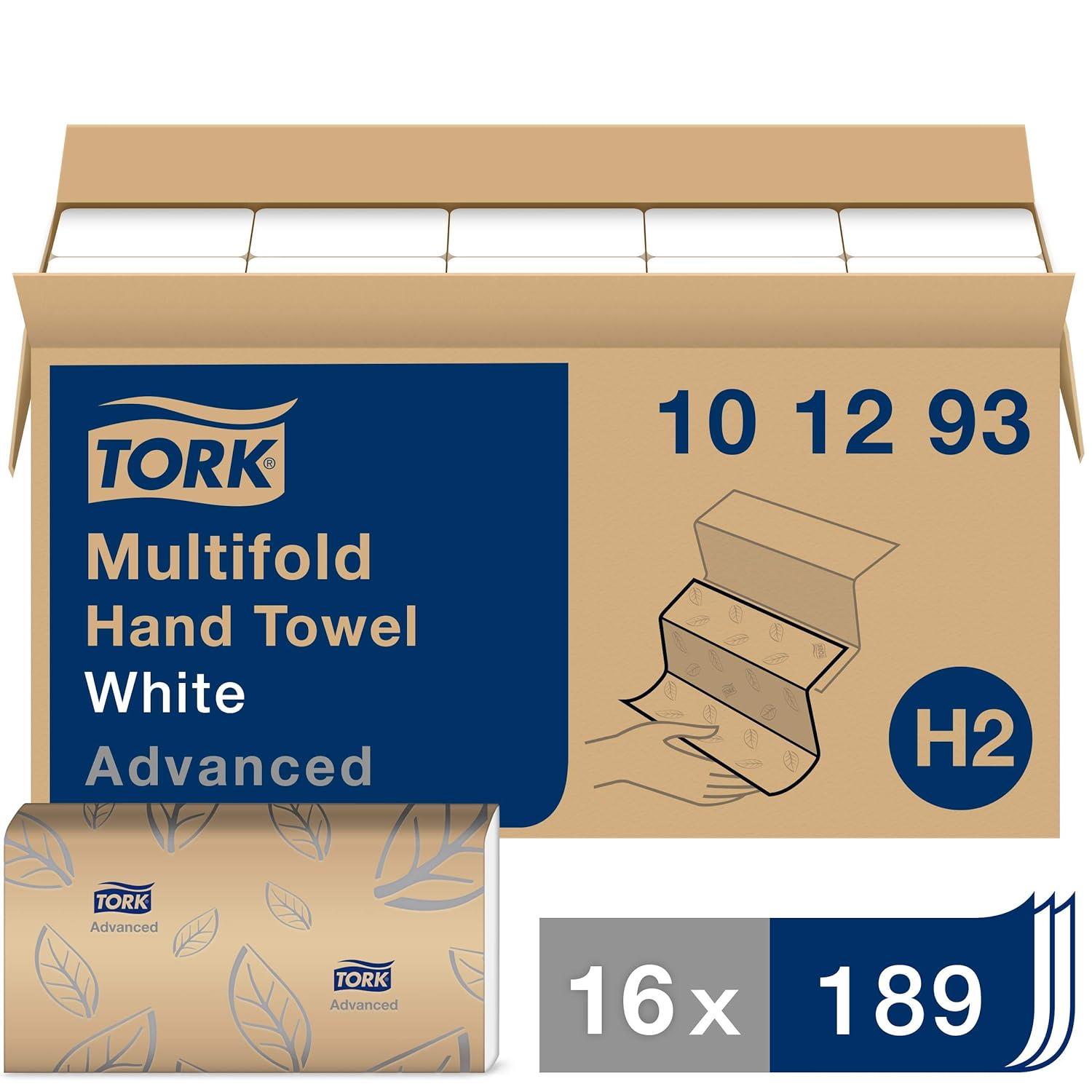 imageTork Xpress Paper Towel Dispenser and Tork Xpress Soft Multifold Hand Towels 16 Packs
