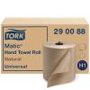 imageTork Matic Paper Hand Towel Roll Natural H1 6 Rolls and White H1 6 Rolls