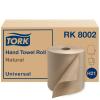 imageTork Paper Towel Dispenser Smoke H21 Lever Auto Transfer PushDown Handle HighCapacity Translucent 84TR 6 Rolls x 800 ft Tork Paper Hand Towel Roll Natural H21 Universal 100 Recycled Fiber