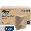imageTork Paper Towel Dispenser Smoke H21 Lever Auto Transfer PushDown Handle HighCapacity Translucent 84TR 6 Rolls x 800 ft Tork Paper Hand Towel Roll Natural H21 Universal 100 Recycled Fiber