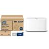 imageTork Xpress Hand Towel Dispenser White Multifold Countertop Plastic Universal 16 x 250 Sheets MK520A