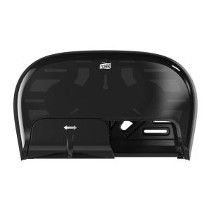 imageTork OptiCore Toilet Paper Roll Dispenser Black T10 High Capacity 565528