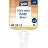 imageTork Hair and Body Wash S4 Clean Scent 6 x 1L 400033 formerly 400013