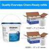 imageTork Everwipe Disinfectant Wipe Jumbo Rolls White Cleans and Deodorizes 4 x 800 wipes 192805  Everwipe ChemReady Wet Wipe Buckets White Resealable Compatible with Everwipes 5 buckets 192812