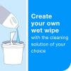 imageTork Everwipe Disinfectant Wipe Jumbo Rolls White Cleans and Deodorizes 4 x 800 wipes 192805  Everwipe ChemReady Wet Wipe Buckets White Resealable Compatible with Everwipes 5 buckets 192812