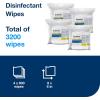 imageTork Everwipe Disinfectant Wipe Jumbo Rolls White Cleans and Deodorizes 4 x 800 wipes 192805  Everwipe ChemReady Wet Wipe Buckets White Resealable Compatible with Everwipes 5 buckets 192812