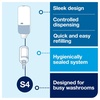 image:imageTork Intuition Sensor Skincare Dispenser White S4 for Hand Soap and Hand Sanitizer Elevation Range 571601Pack of 1  Steel  Manual