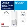 image:imageTork Intuition Sensor Skincare Dispenser White S4 for Hand Soap and Hand Sanitizer Elevation Range 571601Pack of 1  White  Automatic